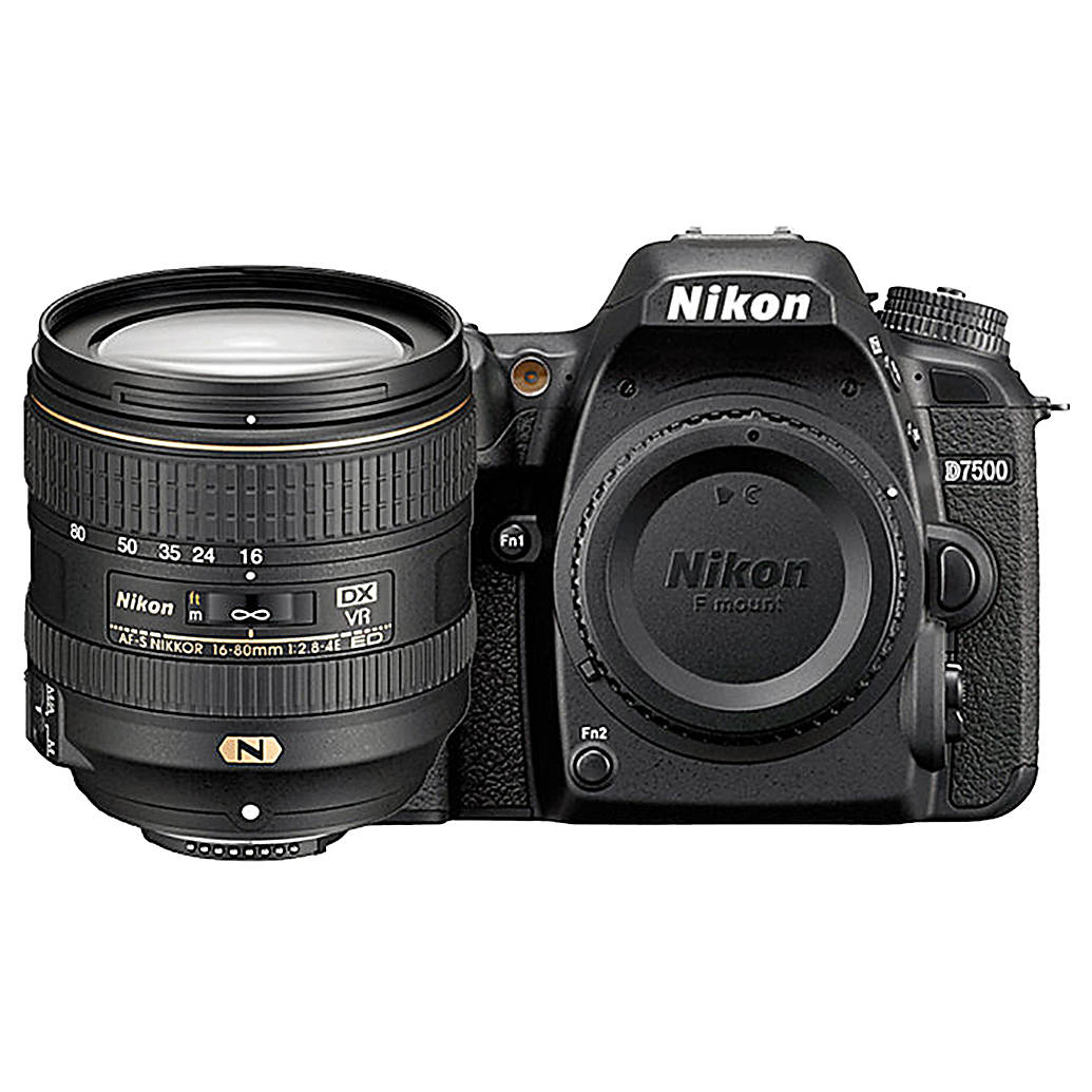 Nikon D7500 DSLR Camera with 16-80mm Lens