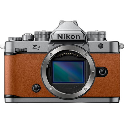 Nikon Zf Silver Body - Cognac Brown