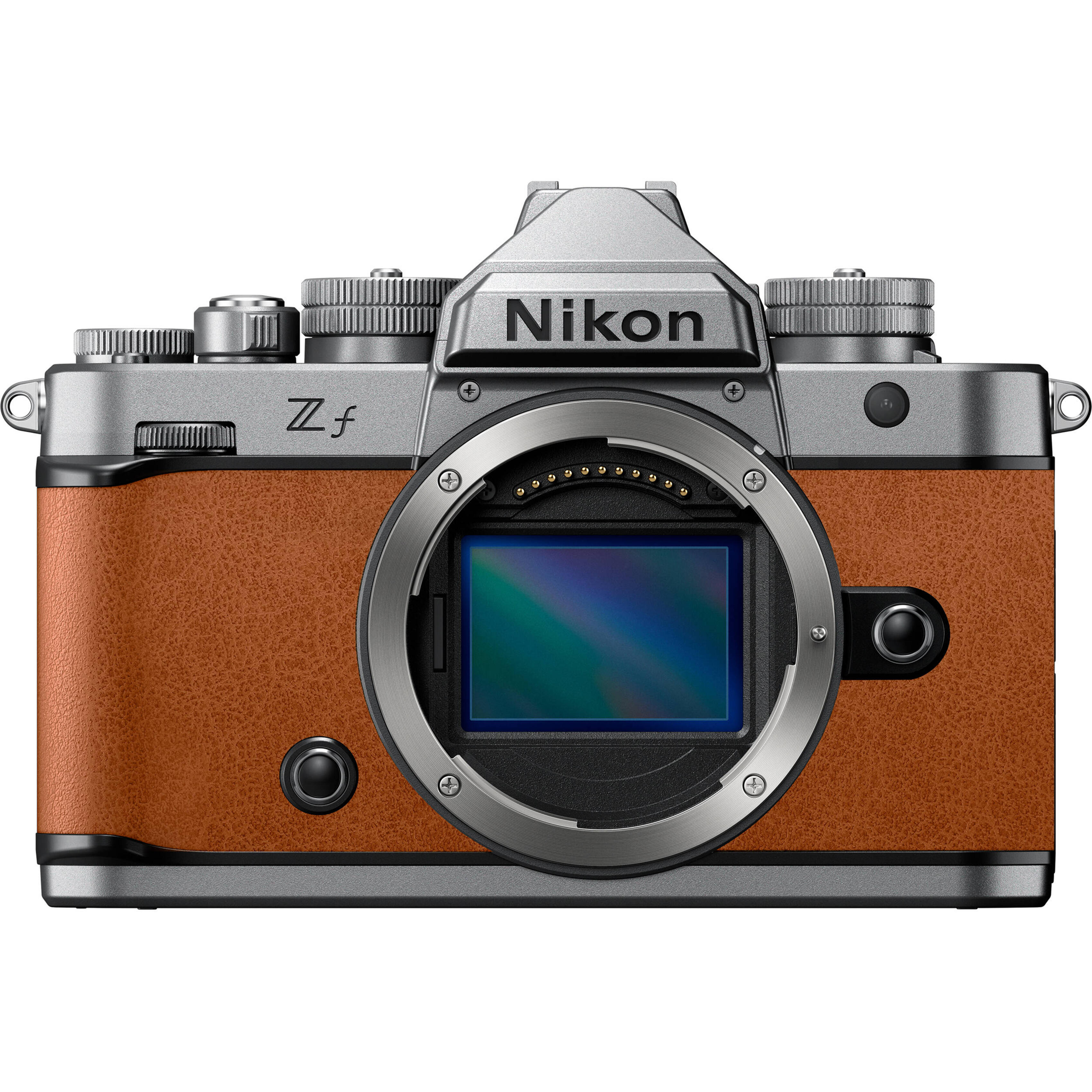 Nikon Zf Silver Body - Cognac Brown