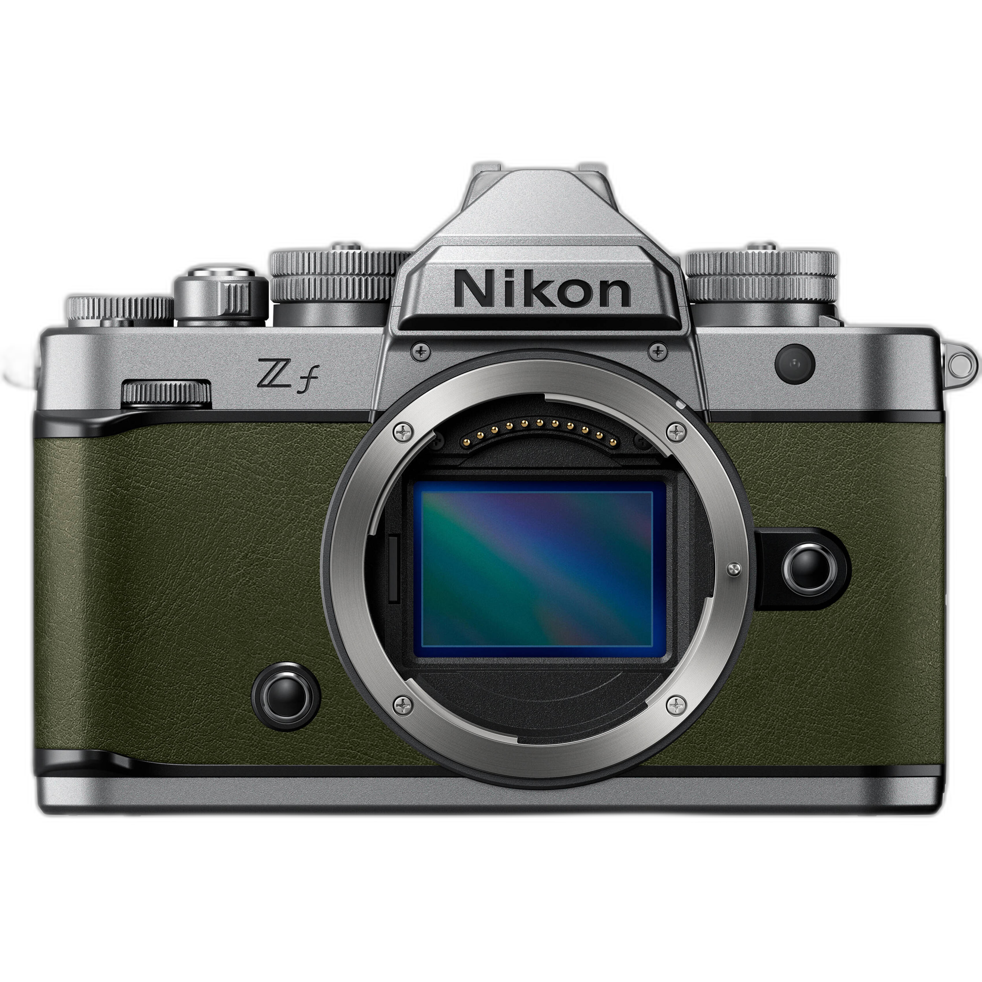 Nikon Zf Silver Body - Moss Green