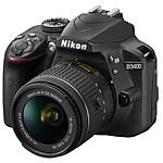 Nikon D3400 DX-format DSLR with AF-P DX NIKKOR 18-55mm f/3.5-5.6G VR Black 3