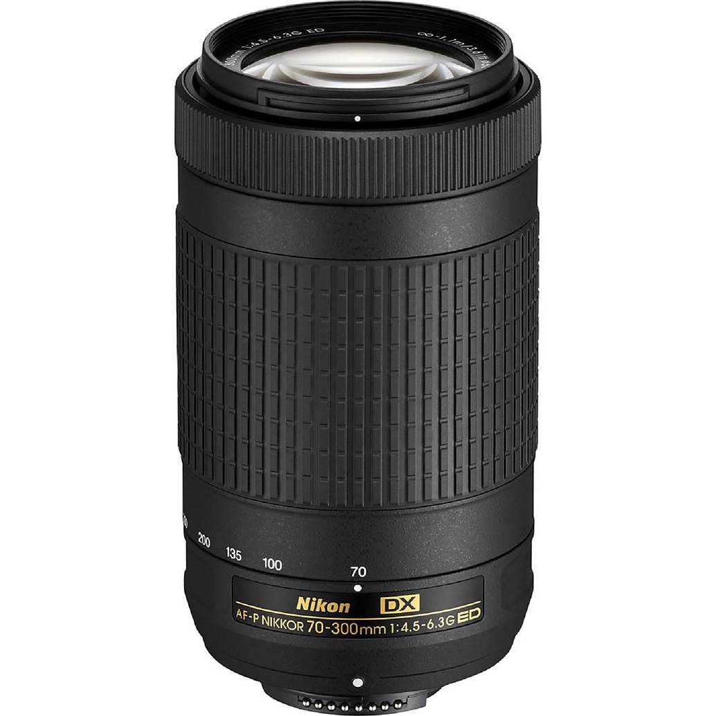 Nikon D3400 DSLR Red with 18-55mm f/3.5-5.6G VR and 70-300mm f/4.5