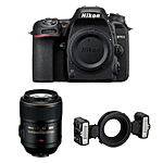 Nikon D7500 DSLR Camera with 105mm Macro Lens Dental Kit 0