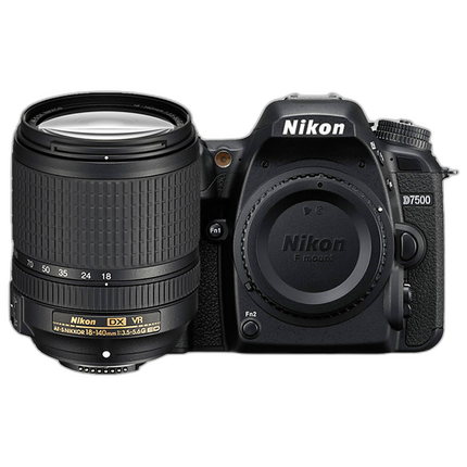 Nikon D7500 DX-format DSLR Camera with 18-140mm Lens
