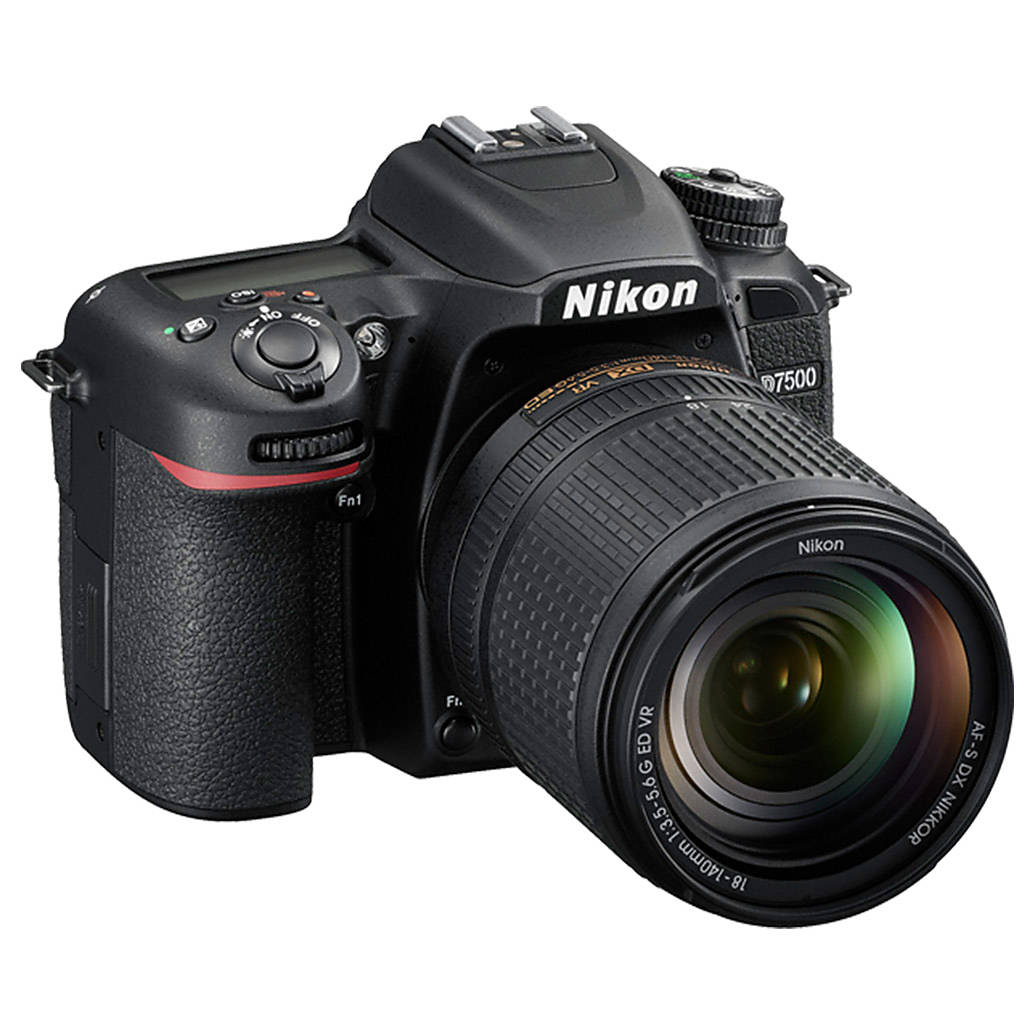 Nikon D7500 DX-format DSLR Camera with 18-140mm Lens
