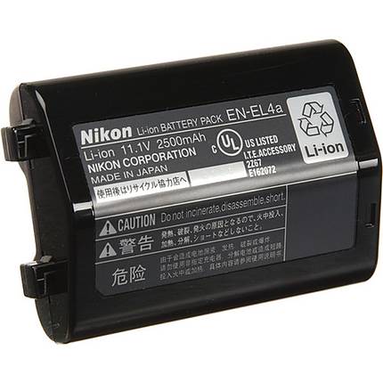 Nikon EN-EL4a Rechargeable Li-Ion Battery for Select Nikon Cameras
