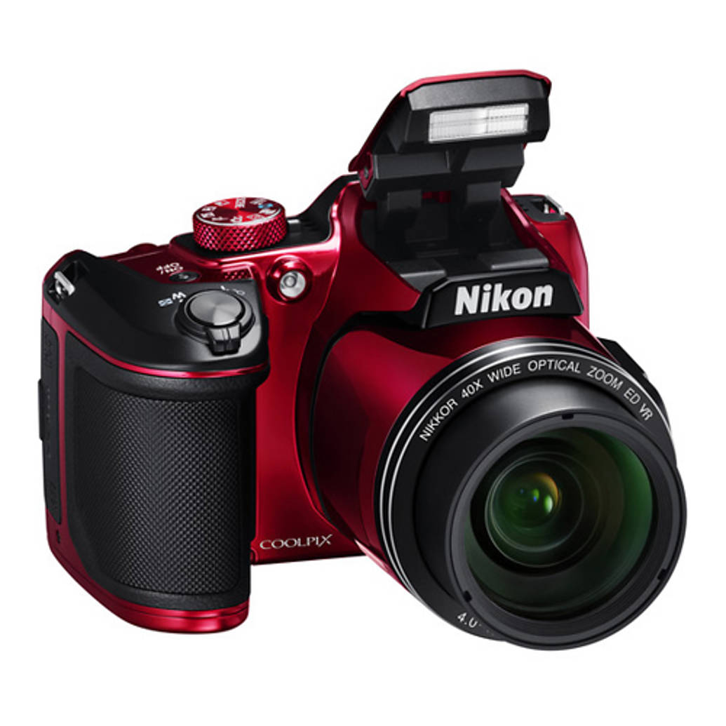 Nikon COOLPIX B500 Digital Camera - Red