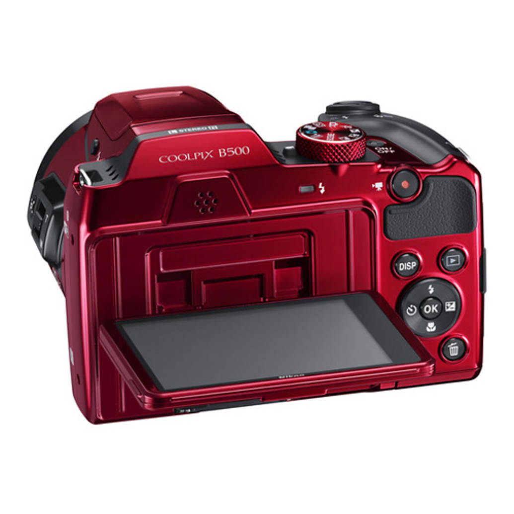 Nikon COOLPIX B500 Digital Camera - Red