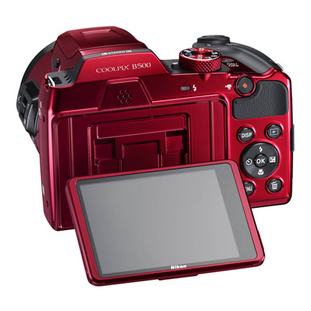 Nikon COOLPIX B500 Digital Camera - Red