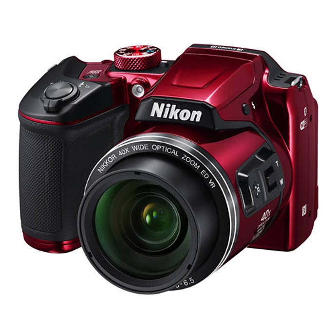 Nikon COOLPIX B500 Digital Camera - Red