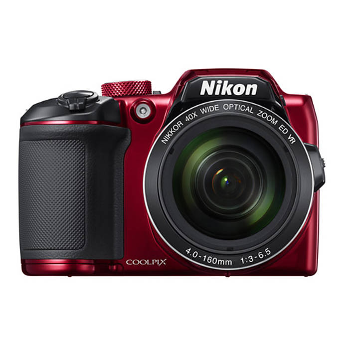 Nikon COOLPIX B500 Digital Camera - Red