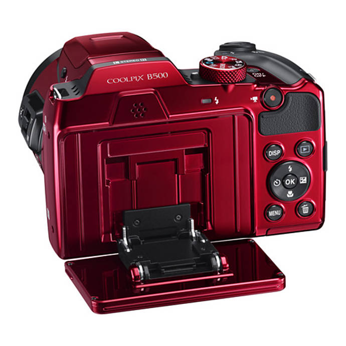 Nikon COOLPIX B500 Digital Camera - Red