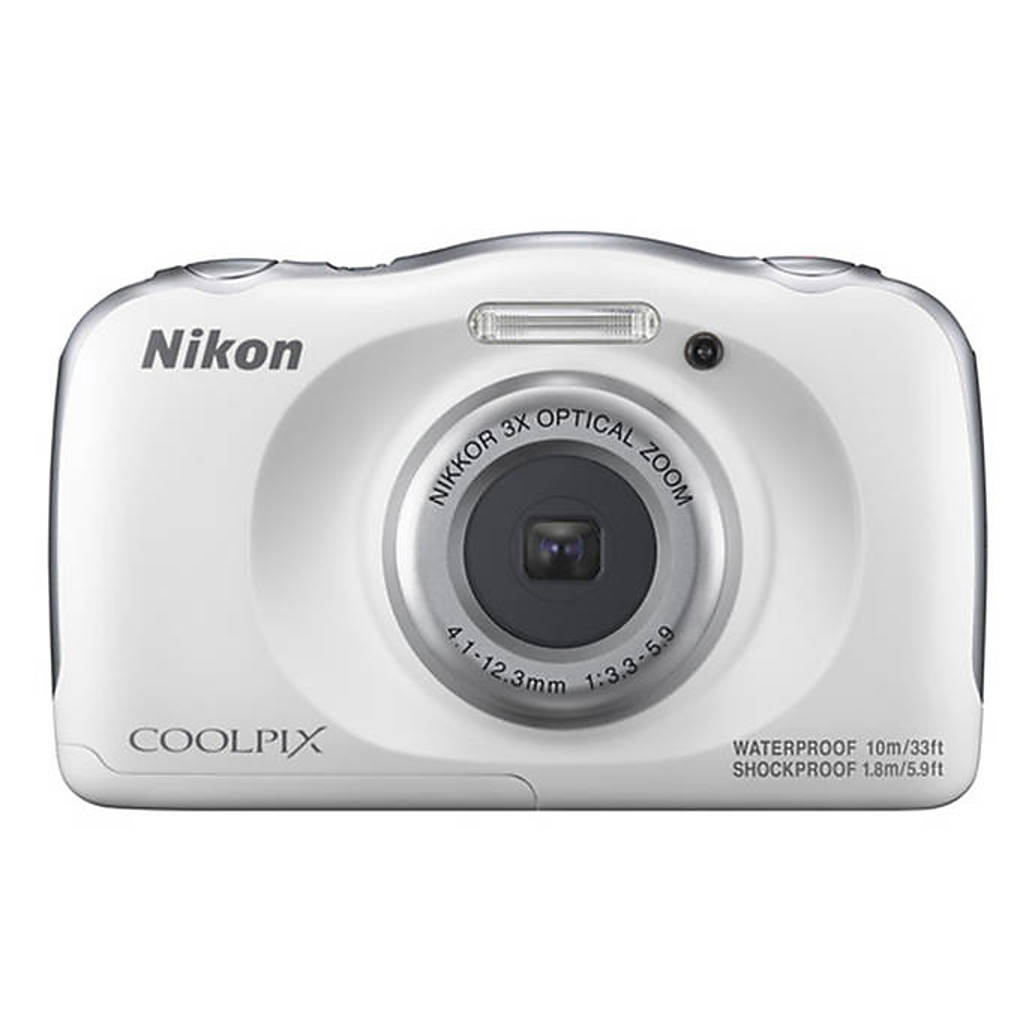 Nikon COOLPIX W100 Digital Camera (White)