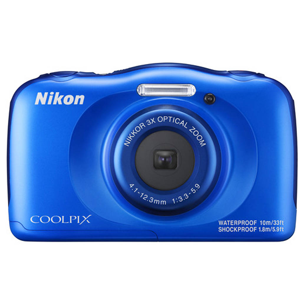 Nikon COOLPIX W100 Digital Camera - Blue