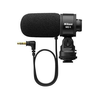 Nikon ME-1 Stereo Microphone w/ Wind Screen and Soft Case