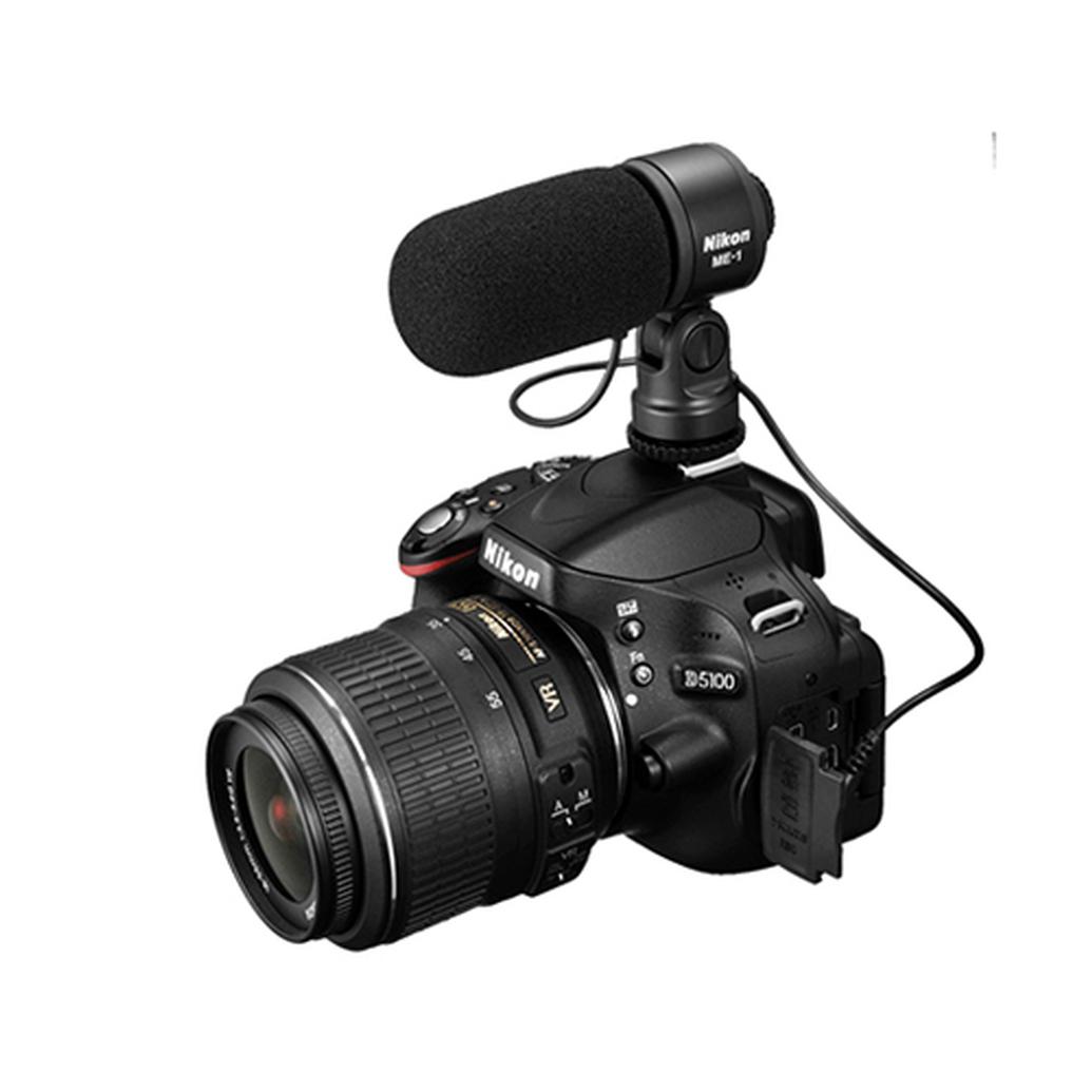Nikon ME-1 Stereo Microphone w/ Wind Screen and Soft Case