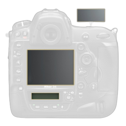 Nikon LP-SD4 LCD Protective Film for D4 DSLR Camera