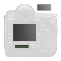 Nikon LP-SD4 LCD Protective Film for D4 DSLR Camera 0