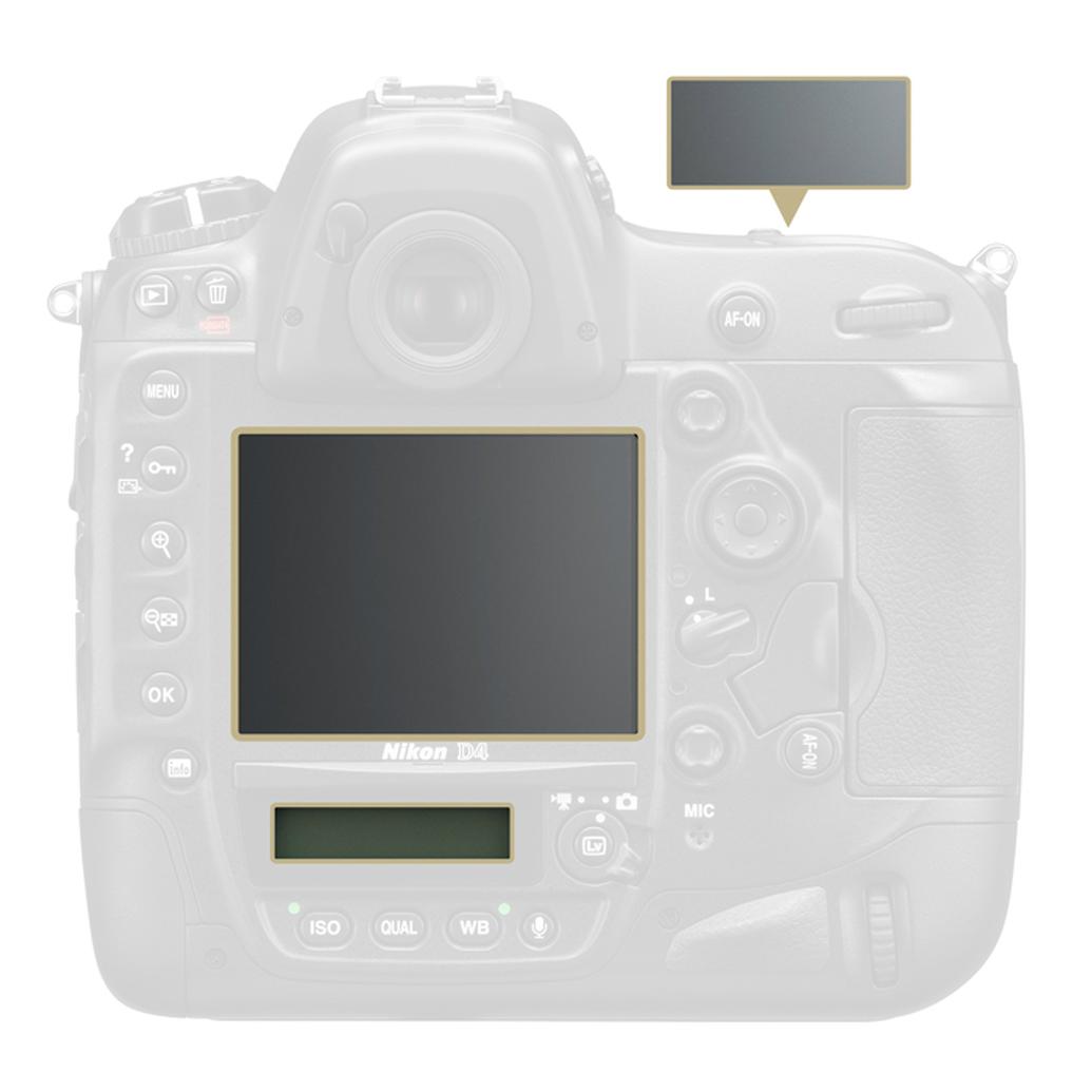 Nikon LP-SD4 LCD Protective Film for D4 DSLR Camera