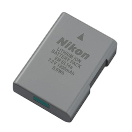 Nikon EN-EL14a Rechargeable Li-Ion Battery for Select Nikon D-SLR cameras