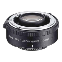 Nikon AF-S TC-14E II 1.4x Teleconverter Lens- Black