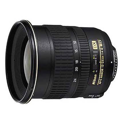 Nikon AF-S DX Zoom-Nikkor 12-24mm f/4G IF-ED Ultra Wide Angle Lens - Black
