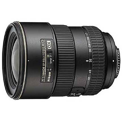 Nikon AF-S DX Zoom-Nikkor 17-55mm f/2.8G IF-ED Zoom Lens - Black