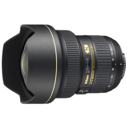 Nikon AF-S Nikkor 14-24mm f/2.8G ED Ultra Wide Angle Zoom Lens - Black