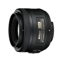 Nikon AF-S DX Nikkor 35mm f/1.8G Prime Lens for DX-format cameras - Black 0