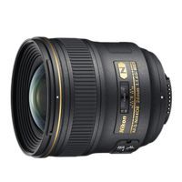 Nikon AF-S Nikkor 24mm f/1.4G ED Wide Angle Prime Lens - Black 0