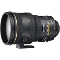 Nikon AF-S Nikkor 200mm f/2G ED VR II Ultra Telephoto Prime Lens - Black 0
