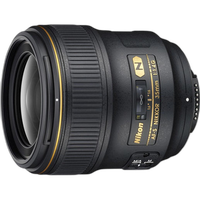 Nikon AF-S Nikkor 35mm f/1.4G Wide Angle Lens - Black