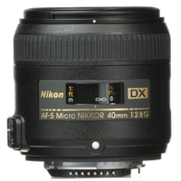 Nikon AF-S DX Micro-Nikkor 40mm f/2.8G Standard Lens - Black 2