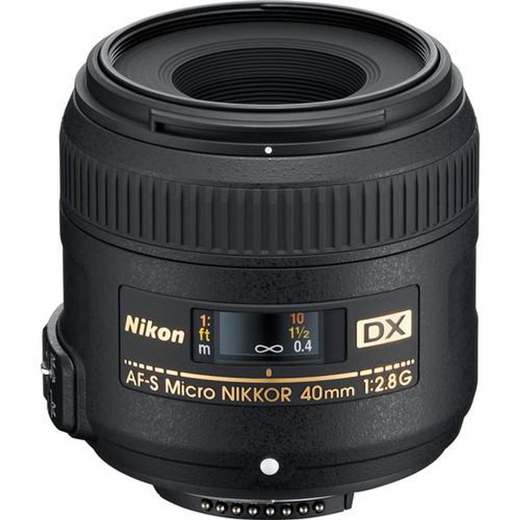 Nikon AF-S DX Micro-Nikkor 40mm f/2.8G Standard Lens - Black