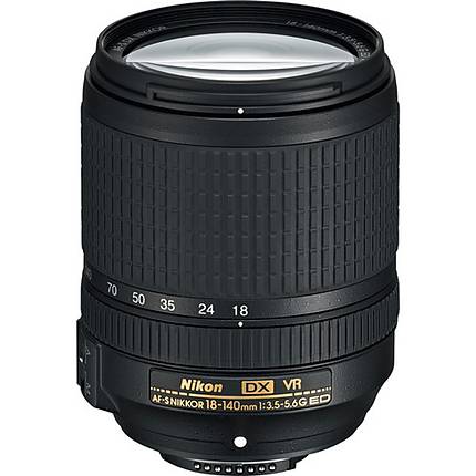 Nikon AF-S DX Nikkor 18-140mm f/3.5-5.6G ED VR Telephoto Zoom Lens