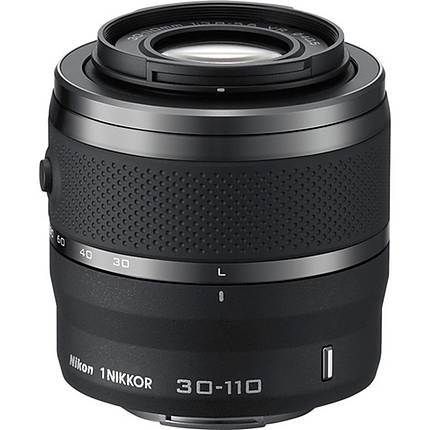 Nikon 1 Nikkor VR 30-110mm f/3.8-5.6 Compact Telephoto Lens - Black