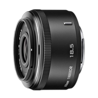 Nikon 1 Nikkor 18.5mm f/1.8 Wide Angle Lens for Nikon 1 - Black 1