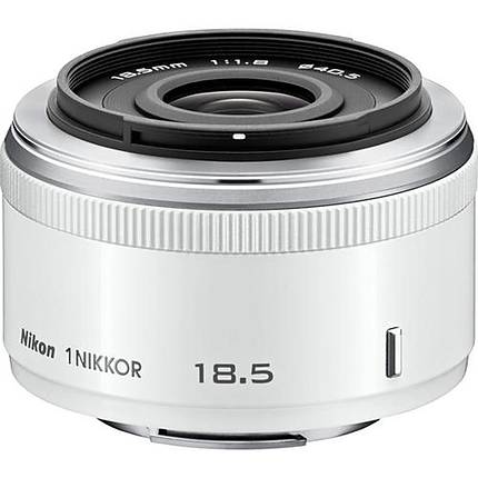 Nikon 1 Nikkor 18.5mm f/1.8 Wide Angle Lens for Nikon 1 - White