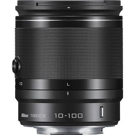 Nikon 1 Nikkor 10-100mm f/4.0-5.6 VR Wide Angle Lens for Nikon 1 - Black
