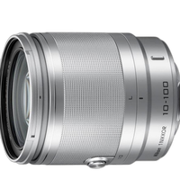 Nikon 1 Nikkor 10-100mm f/4.0-5.6 VR Wide Angle Lens for Nikon 1 - Silver 1