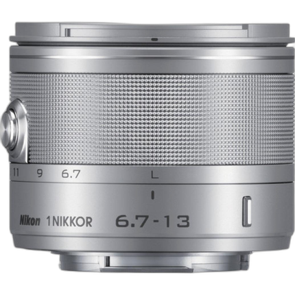 Nikon 1 Nikkor 6.7-13mm f/3.5-5.6 VR Wide Angle Lens for Nikon 1 - Silver