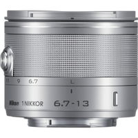 Nikon 1 Nikkor 6.7-13mm f/3.5-5.6 VR Wide Angle Lens for Nikon 1 - Silver 0