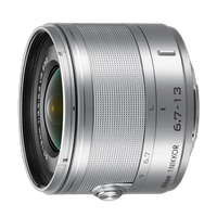 Nikon 1 Nikkor 6.7-13mm f/3.5-5.6 VR Wide Angle Lens for Nikon 1 - Silver 1