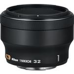 Nikon 1 Nikkor 32mm f/1.2 Medium Telephoto Lens - Black 0