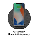 Native Union Dock Wireless Charger - Slate Fabric 1