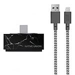 Native Union Dock - Iphone Marble Black 2