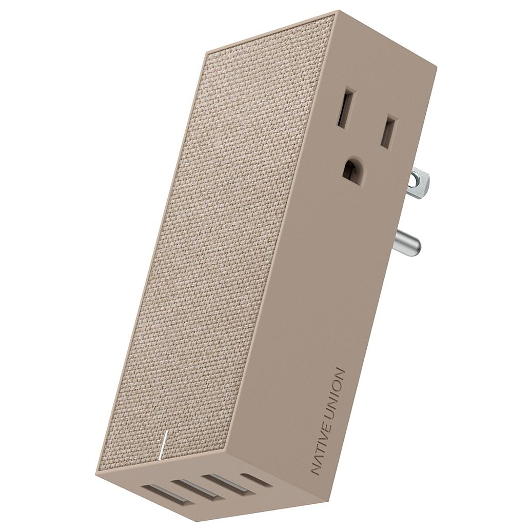 Native Union Smart Hub US - Taupe Fabric