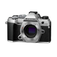 OM SYSTEM OM-5 Mirrorless Camera (Silver, Body Only) 0