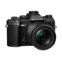 OM SYSTEM OM-5 Mirrorless Camera (Black) with 12-45mm f/4.0 PRO Lens 0