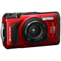 OM SYSTEM Tough TG-7 Digital Camera (Red) 0